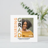 Class of 2026 BSN Nursing Graduate Announcement (Stehend Vorderseite)