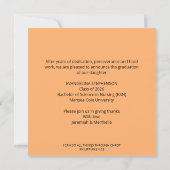 Class of 2026 BSN Nursing Graduate Announcement (Rückseite)