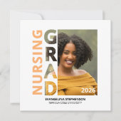 Class of 2026 BSN Nursing Graduate Announcement (Vorderseite)