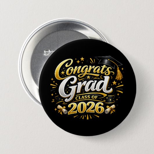 Class of 2026 button (Vorne & Hinten)