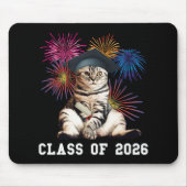 Class Of 2026 Cat Lover Mousepad (Vorne)