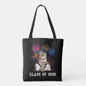 Class Of 2026 Cat Lover Tasche (Rückseite)