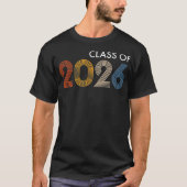 Class of 2026 College University High School Futur T-Shirt (Vorderseite)