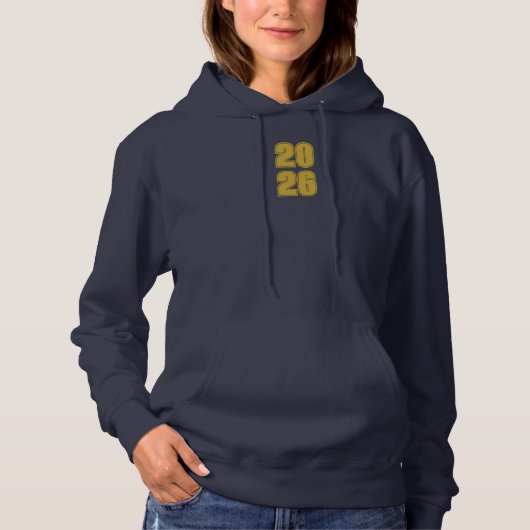 Class of 2026 Cusom Hoodie (Vorderseite)