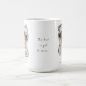 Class of 2026 Custom Bow Photo Graduation Kaffeetasse (Mittel)