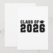 Class of 2026 einladung (Vorne/Hinten)