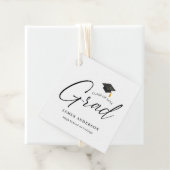 Class of 2026 Elegant Script Graduate Geschenkanhänger (Beispiel)