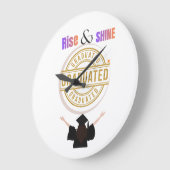 Class of 2026 Elite 🎓 Große Wanduhr (Winkel)