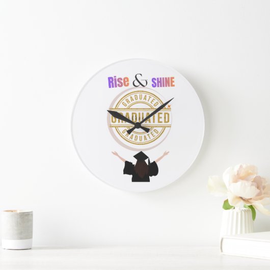 Class of 2026 Elite 🎓 Große Wanduhr (Zuhause)