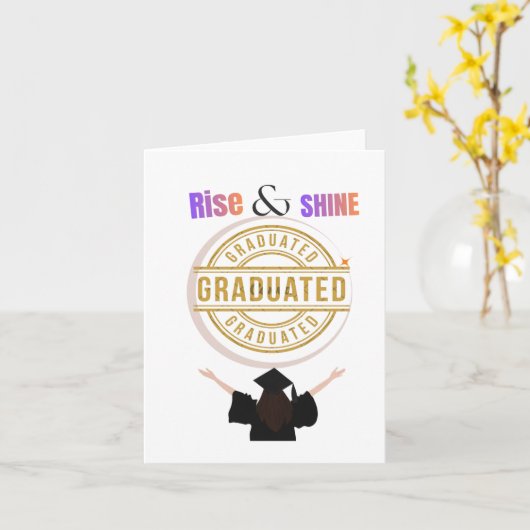 Class of 2026 Elite 🎓 Karte (Gelbe Blume)