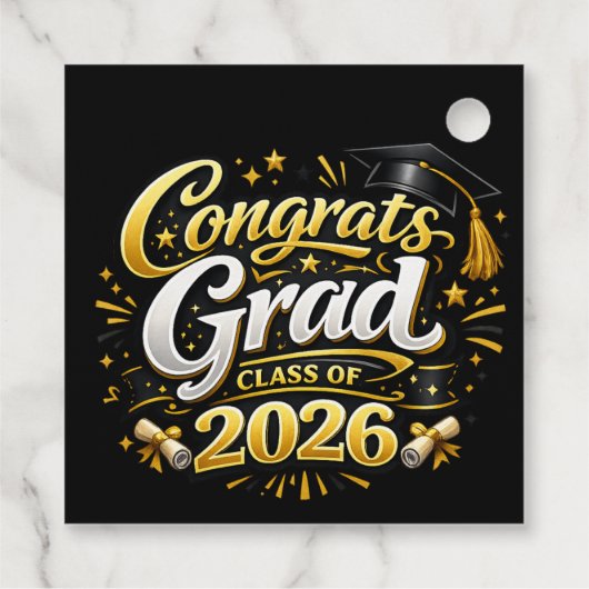 Class of 2026 geschenkanhänger (Rückseite)