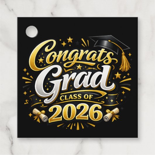 Class of 2026 geschenkanhänger (Vorderseite)