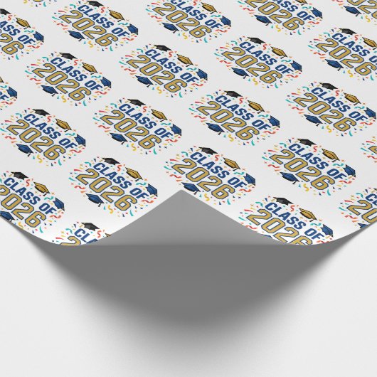 Class of 2026 geschenkpapier (Ecke)