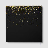 Class of 2026 Gold Balloons With Blue Cap Gästebuch (Rückseite)