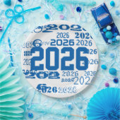 Class Of 2026 Grad Pattern Graduation Year Pappteller (Party)