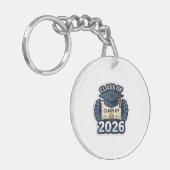 Class of 2026 Graduation Acrylic Keychain Schlüsselanhänger (Vorderseite links)