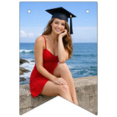 Class of 2026 Graduation Banner in Red and White  (Zweite Fahne)