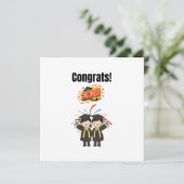 Class of 2026 Graduation Celebration  Feiertagskarte (Stehend Vorderseite)