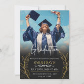 Class of 2026 Graduation Celebration Modern Einladung (Vorderseite)