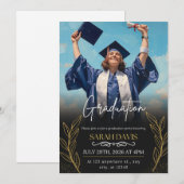 Class of 2026 Graduation Celebration Modern Einladung (Vorne/Hinten)