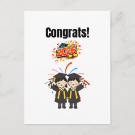 Class of 2026 Graduation Celebration Postkarte