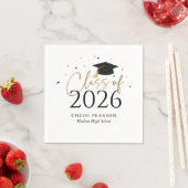 Class of 2026 Graduation Napkins Serviette (Beispiel)