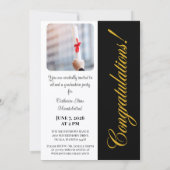 Class of 2026 Graduation Party Invitation Einladung (Rückseite)