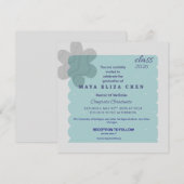 Class of 2026 Graduation Party Invitation | Modern Einladung (Vorne/Hinten)