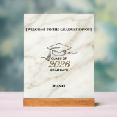 Class of 2026 Graduation / Señal de Mesa  Acrylschild (Neutral)