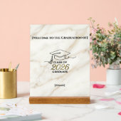 Class of 2026 Graduation / Señal de Mesa  Acrylschild (Hochzeit)
