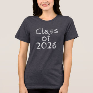 Class Of 2026 Graduation Tri-Blend Shirt