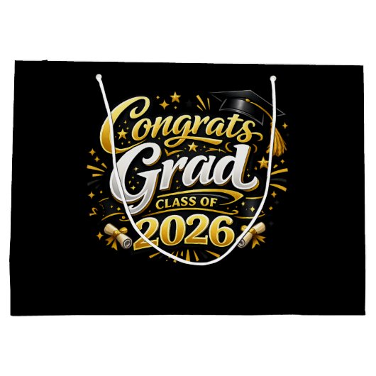 Class of 2026 große geschenktüte (Rückseite)