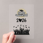 Class of 2026 Happy Graduation - Minimalist  Acryleinladungen (Insitu (Handheld))