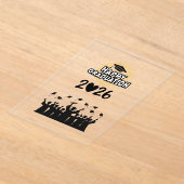 Class of 2026 Happy Graduation - Minimalist  Acryleinladungen (Ablage )