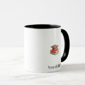 Class of 2026 Illustrated Graduation Mug Tasse (VorderseiteRechts)