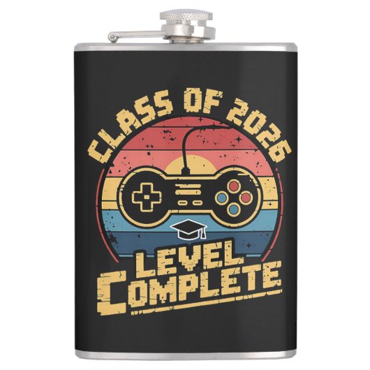 Class Of 2026 Level Complete Flachmann (Vorderseite)