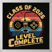 Class Of 2026 Level Complete Poster (Vorne)