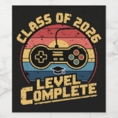Class Of 2026 Level Complete Weinetikett (Einzelnes Label)