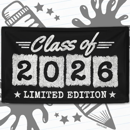 Class of 2026 Limited Edition Graduation Quote Banner