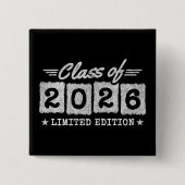 Class of 2026 Limited Edition Graduation Quote Button (Vorderseite)