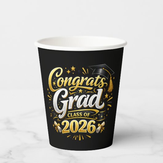 Class of 2026 pappbecher (Vorderseite)