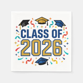 Class of 2026 Party Serviette