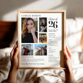 Class of 2026 Photo Collage Memory Poster