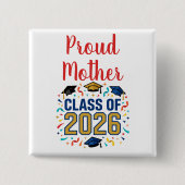 Class of 2026 Proud Mother Button (Vorderseite)