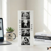 Class of 2026 Retro Photo Booth Strip Graduation Werbekarte