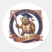 CLASS OF 2026 RUNDER AUFKLEBER (Vorderseite)