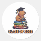 CLASS OF 2026 RUNDER AUFKLEBER (Vorderseite)