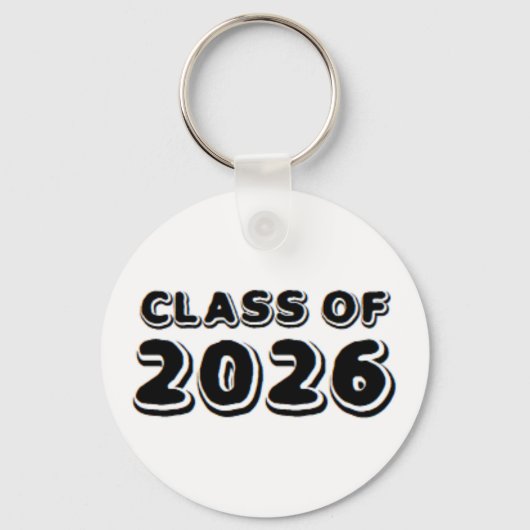 class of 2026 schlüsselanhänger (Vorderseite)