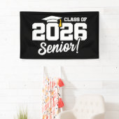 Class of 2026 Senior Varsity Graduation Fun Quote Banner (Insitu)