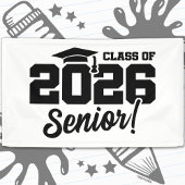 Class of 2026 Senior Varsity Graduation Fun Quote Banner